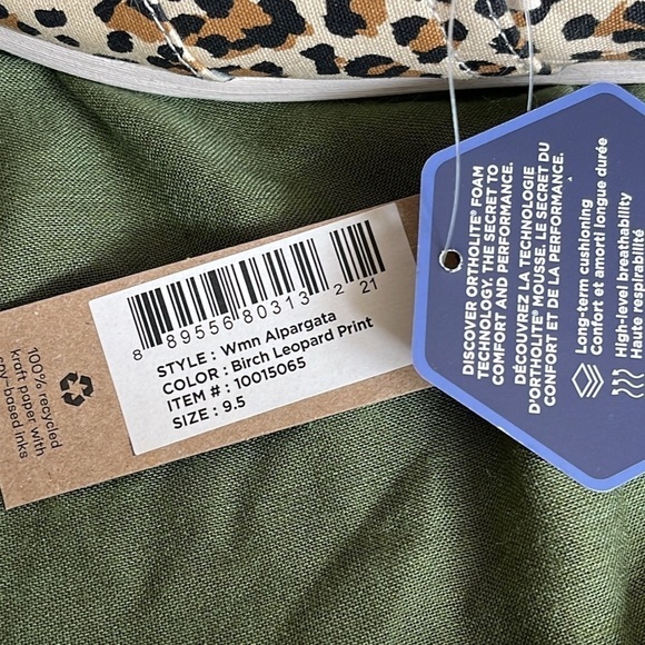 Brand New Toms Alpargata Birch Leopard Print Canvas Slip On Shoes Animal Jungle - Picture 10 of 15